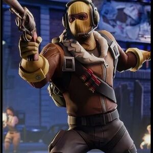 Brown &Yellow Jacket Halloween 🎃 size M adult ( includes hat, gloves, and jacket